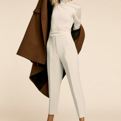 HIGH-WAIST TROUSERS