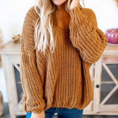 Reasons To Relax Sweater (Camel)