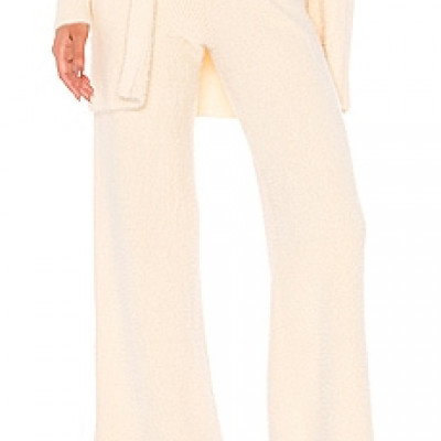 Tularosa Amber Knit Pants in Light Tan | REVOLVE