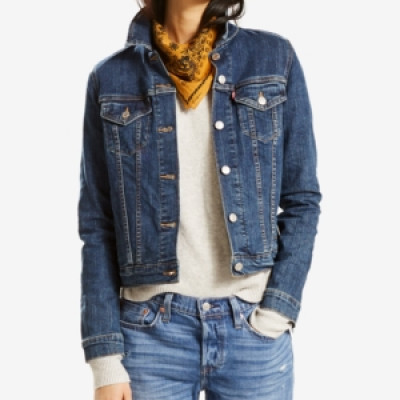 Levis Womens Original Denim Trucker Jacket
