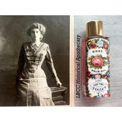 Vegan Herbal Hair Oil 1871 Rose Oil for the Hair Soft Hair - Etsy