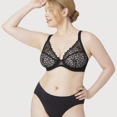 Sexy Stretch-Lace Underwire Bra