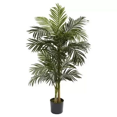 Nearly Natural 5' Golden Cane Palm Tree