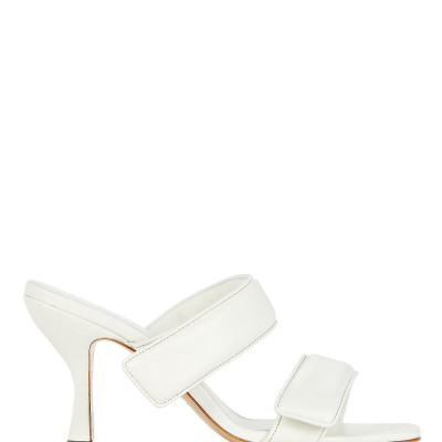 Puffer Leather Sandals