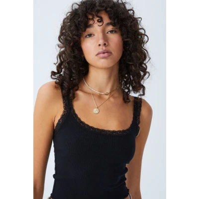 Courtney Lace Trim Cami