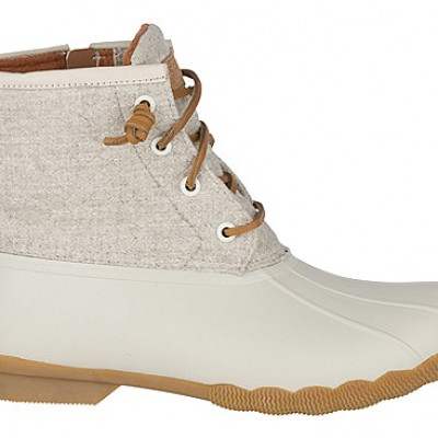 Women's Saltwater Wool Embossed Duck Boot w/ Thinsulate