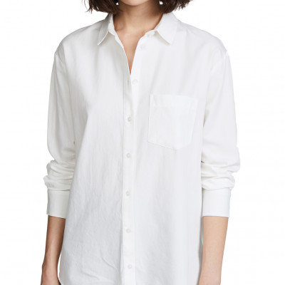 Madewell Drapey Oversized Boyshirt