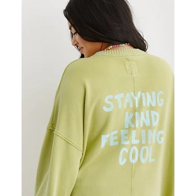 Aerie Down-To-Earth Oversized Sweatshirt