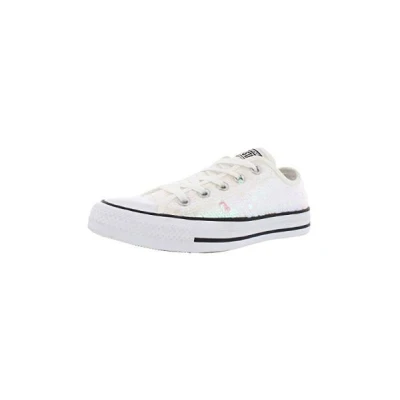 Converse Unisex Chuck Taylor All Star Sneaker (10 B US, White/Black/White 9512)