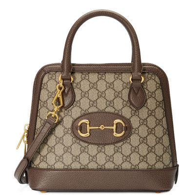 1955 Horsebit Small GG Supreme Top-Handle Bag