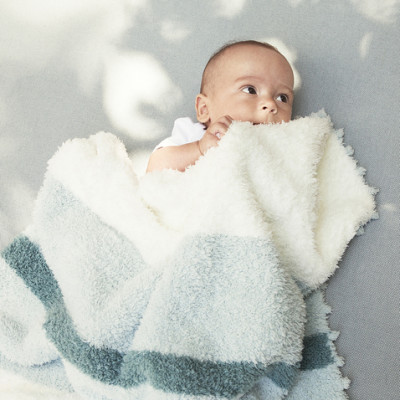 STRIPED RECEIVING BLANKET