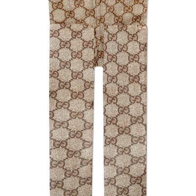 Gucci GG pattern tights - Brown