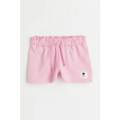 H & M - Cotton Sweatshorts - Pink