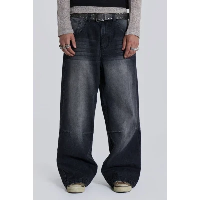 Washed Black Colossus Jeans
