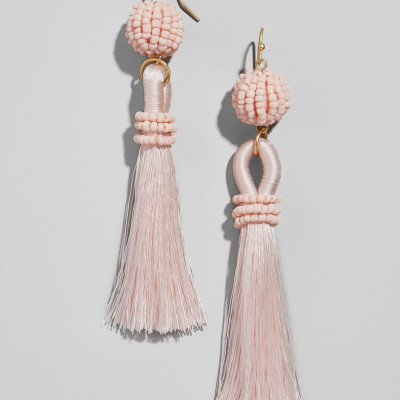 Maraschino Tassel Earrings