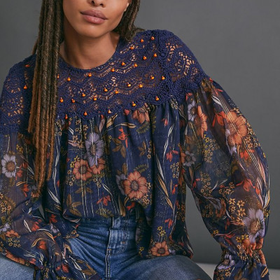 Cristy Crochet Blouse