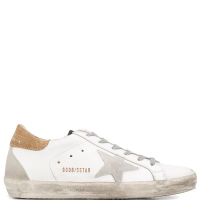 Golden Goose Superstar leather sneakers - White
