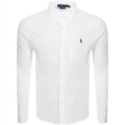 Ralph Lauren Featherweight Mesh Shirt White