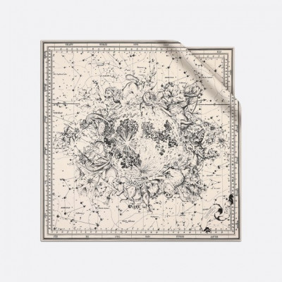 Dior Zodiac Square Scarf