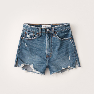 High Rise Mom Shorts