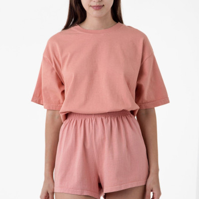 6.5oz Garment Dye Pastel Crew Neck T-Shirt
