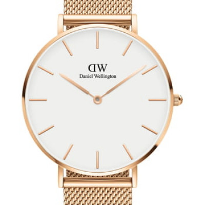 Womens Daniel Wellington Petite Ashfield Mesh Strap Watch, 36mm