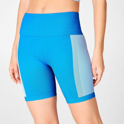 High-Waisted Seamless Ribbed Short 7