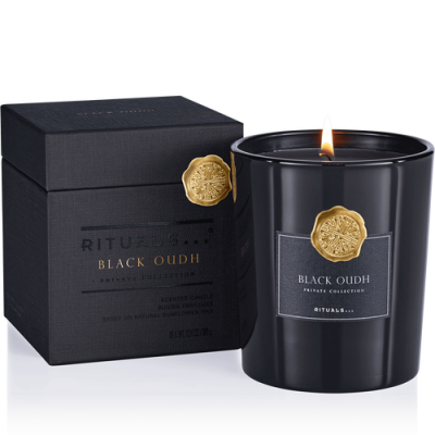 Black Oudh Scented Candle