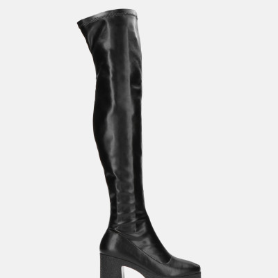 Over The Knee Boot With Heel