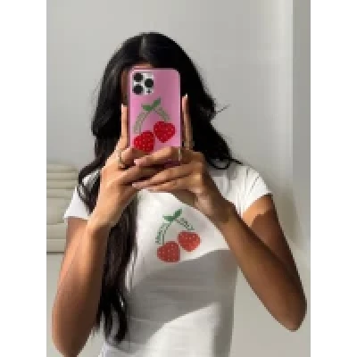 Strawberry Lane iPhone Case