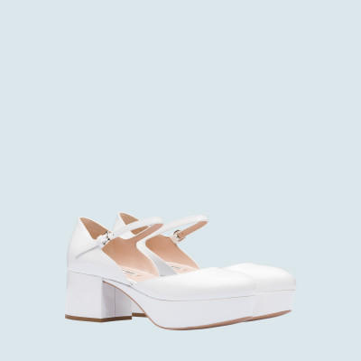 Patent Leather Platform Pumps