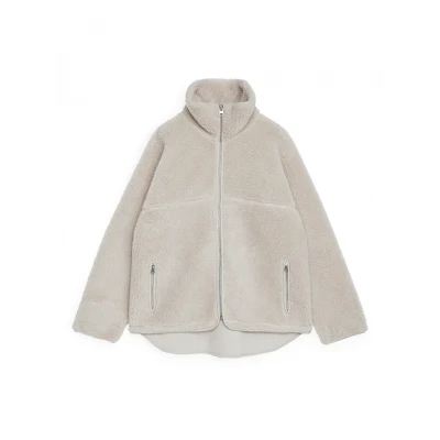 High-Neck Pile Jacket