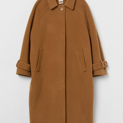 Wool-Blend Coat