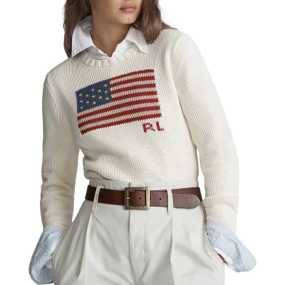 Flag Cotton Sweater