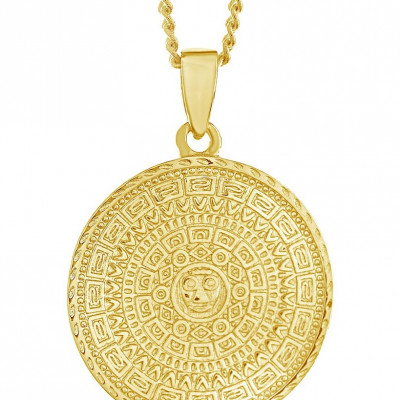 Gold Medallion Necklace