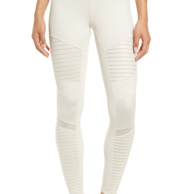 Womens Alo High Waist Moto Leggings
