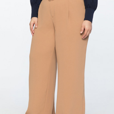 Paperbag Waist Wide Leg Pant