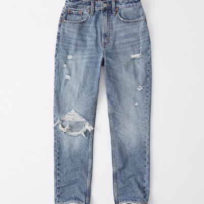 Curve Love High Rise Mom Jeans