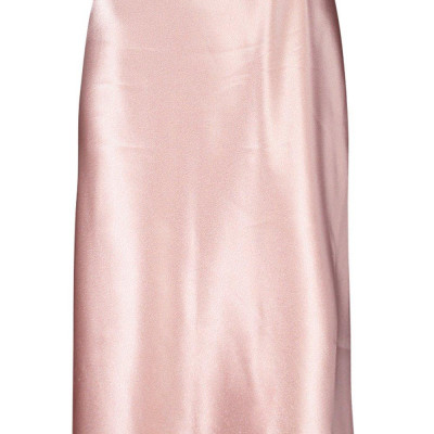 Satin Bias Midi Skirt