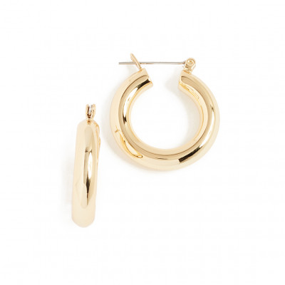 Luv Aj Baby Amalfi Tube Hoop Earrings