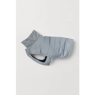 H & M - Padded dog jacket - Silver