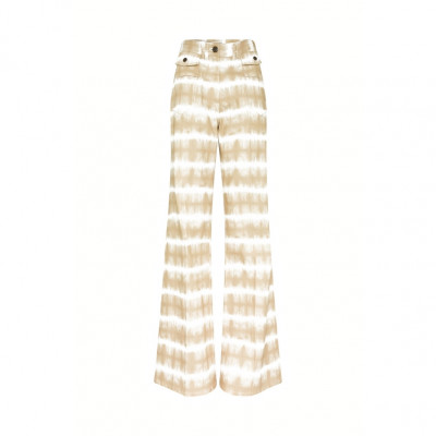 Gerard Darel Anna - High-waisted Wide-leg Washed Pants