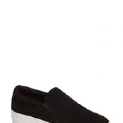Womens Steve Madden Gills Platform Slip-On Sneaker