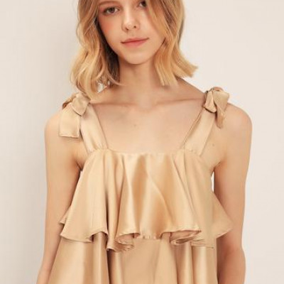 Vanessa Tiered Ruffle Top