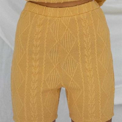 Archer Bike Shorts - Tan Cable