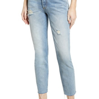 Womens Boyish Jeans The Billy High Waist Ankle Skinny Jeans