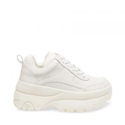 Hansel White Leather