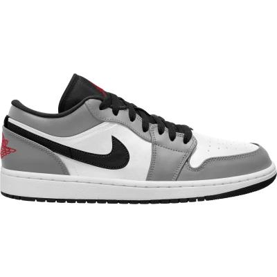 Jordan Air Jordan 1 Low Basketball Shoes, Mens, Gray