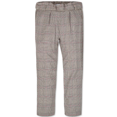 Girls Straight Leg Plaid Pants