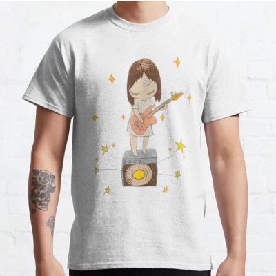 Yoshitomo nara guitar girl Classic T-Shirt